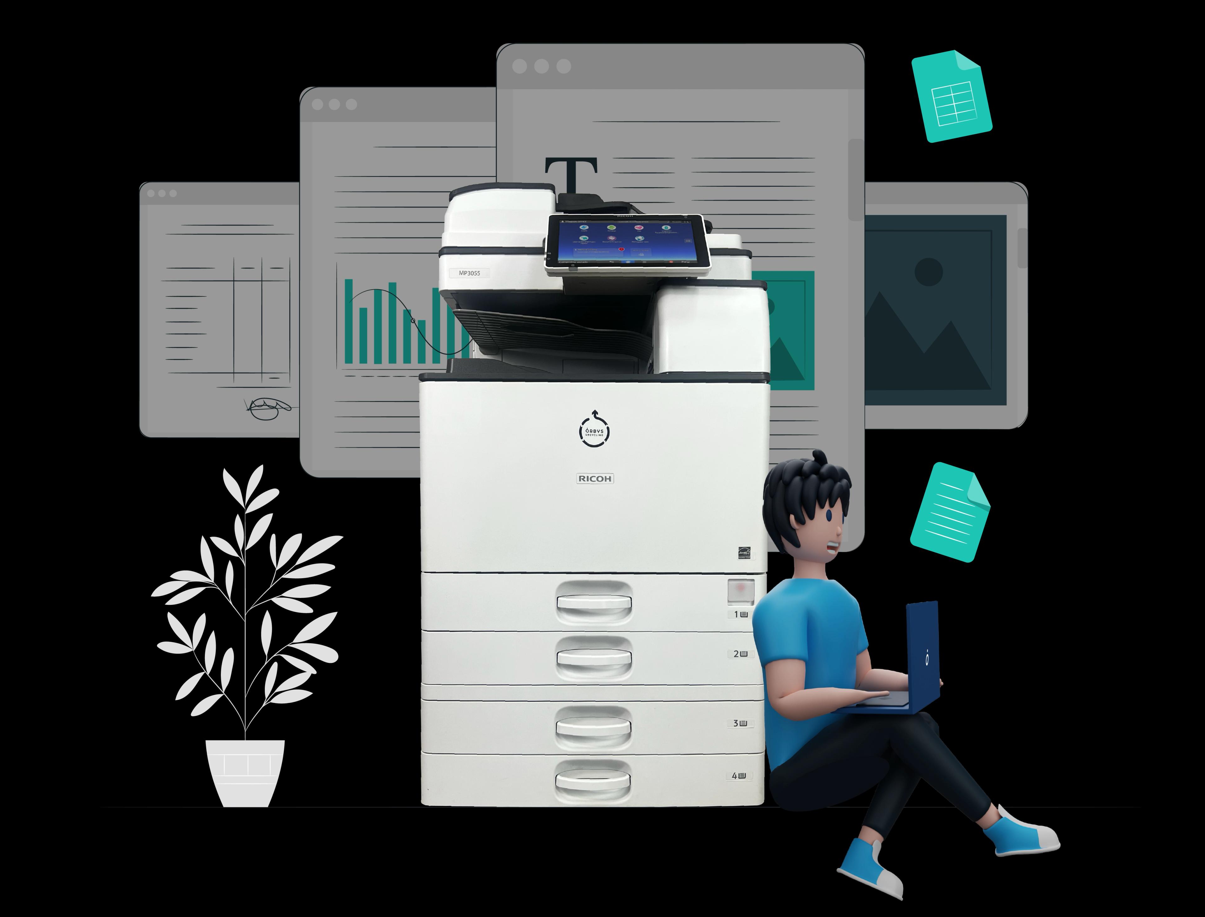 Printers to increase productivity in educational centers and companiess