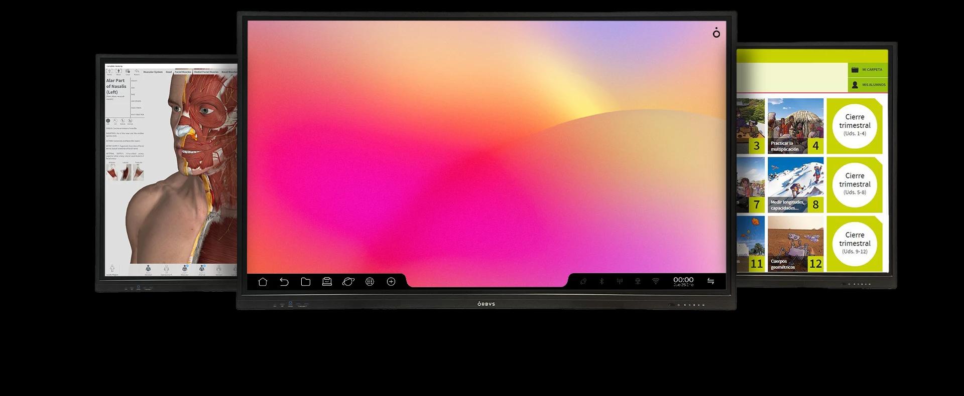 Pantalla interactiva tactil serie 9
