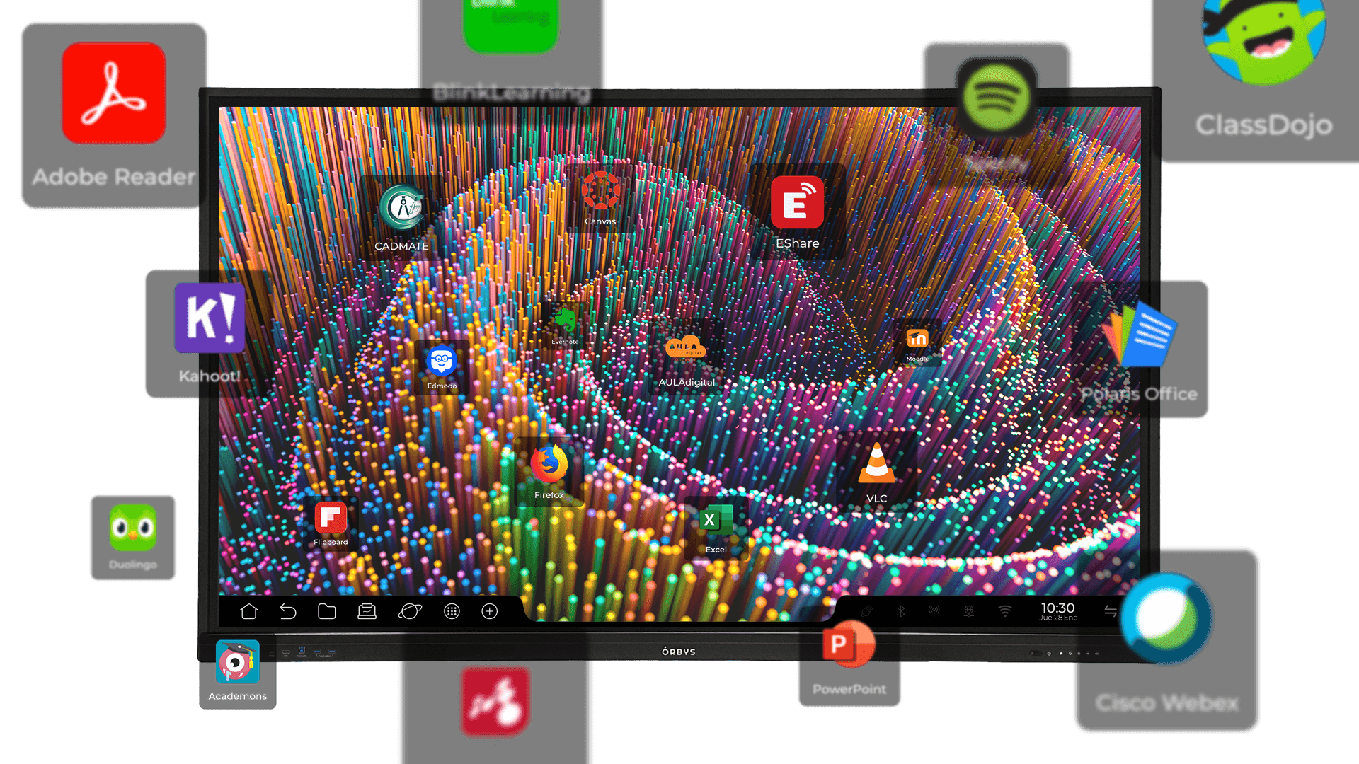 Display interactiv TOUCH SERIES 9