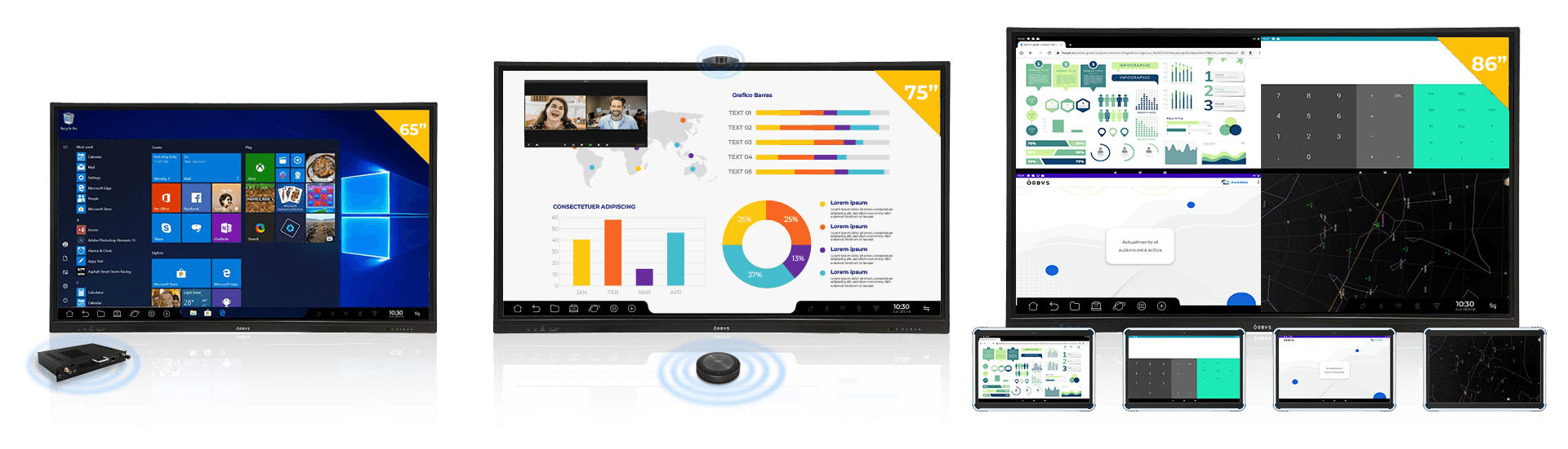 Interactive display TOUCH SERIES 9